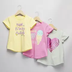 YAMP - Pack 3 Poleras Algodón Niña