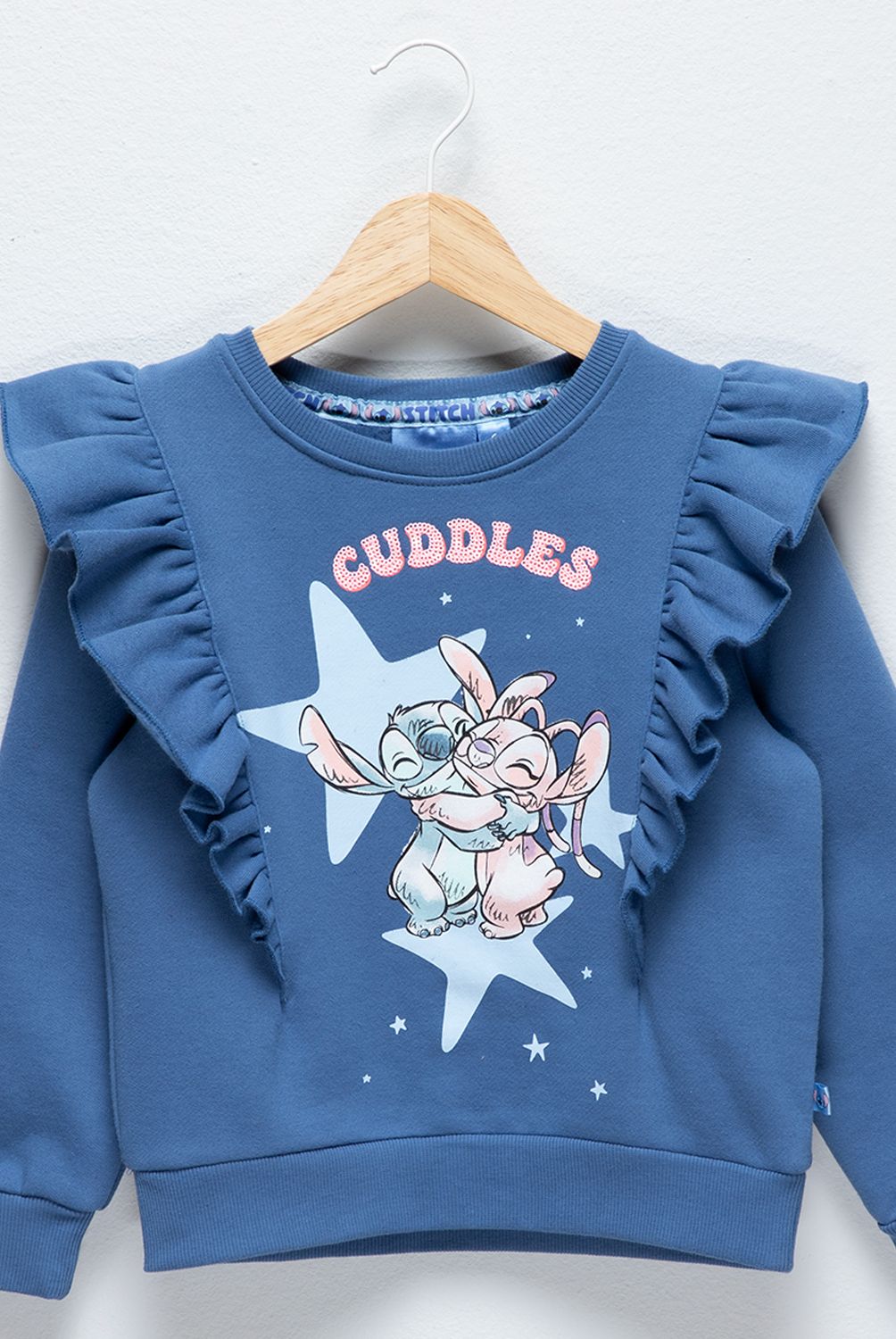 LILO & STITCH - Polerón Algodón Niña Lilo y Stich