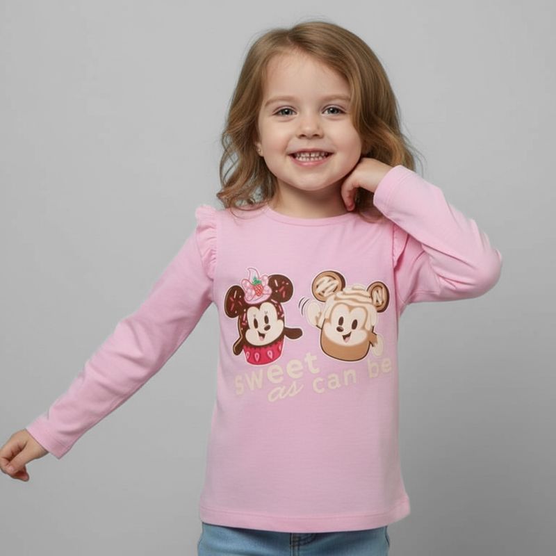 MINNIE - Polera Niña Algodón Munchlings