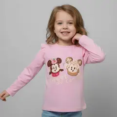 MINNIE - Polera Niña Algodón Munchlings