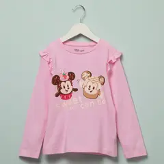 MINNIE - Polera Algodón Con Aroma Niña