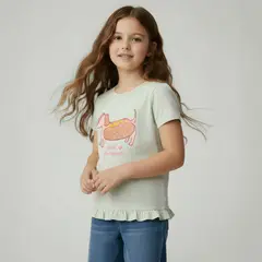 YAMP - Polera Niña Algodón