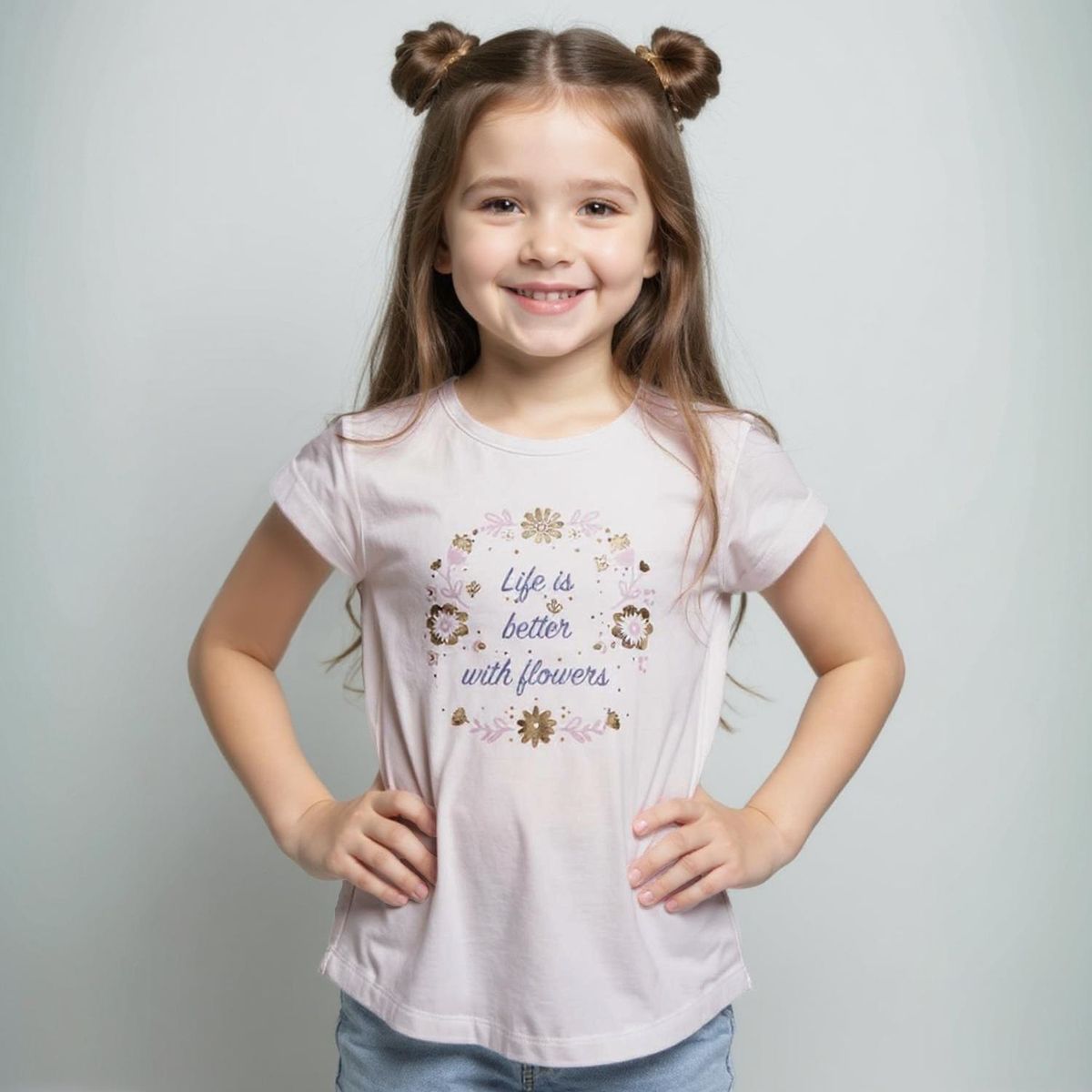 YAMP - Polera Algodón Niña Yamp