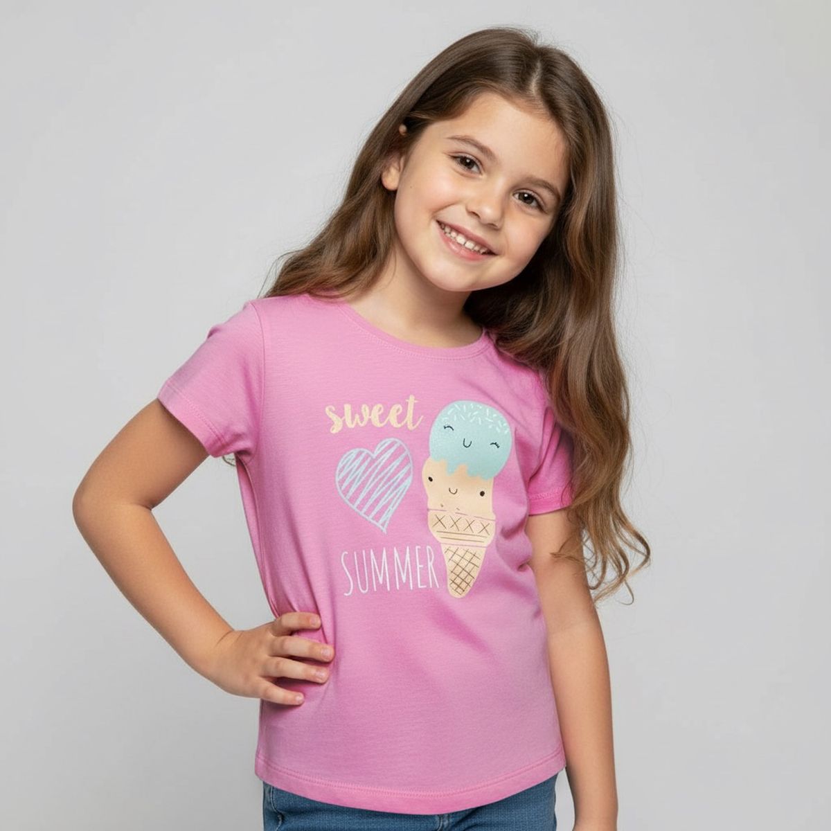 YAMP - Polera Algodón Niña Yamp