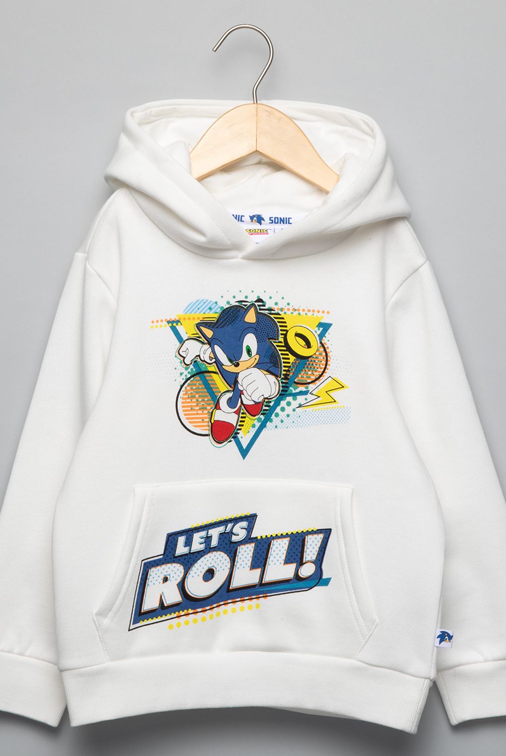 SONIC - Polerón Algodón Niño Sonic
