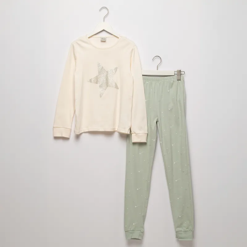 ELEVEN - Conjunto Pijama Niña Algodón Eleven
