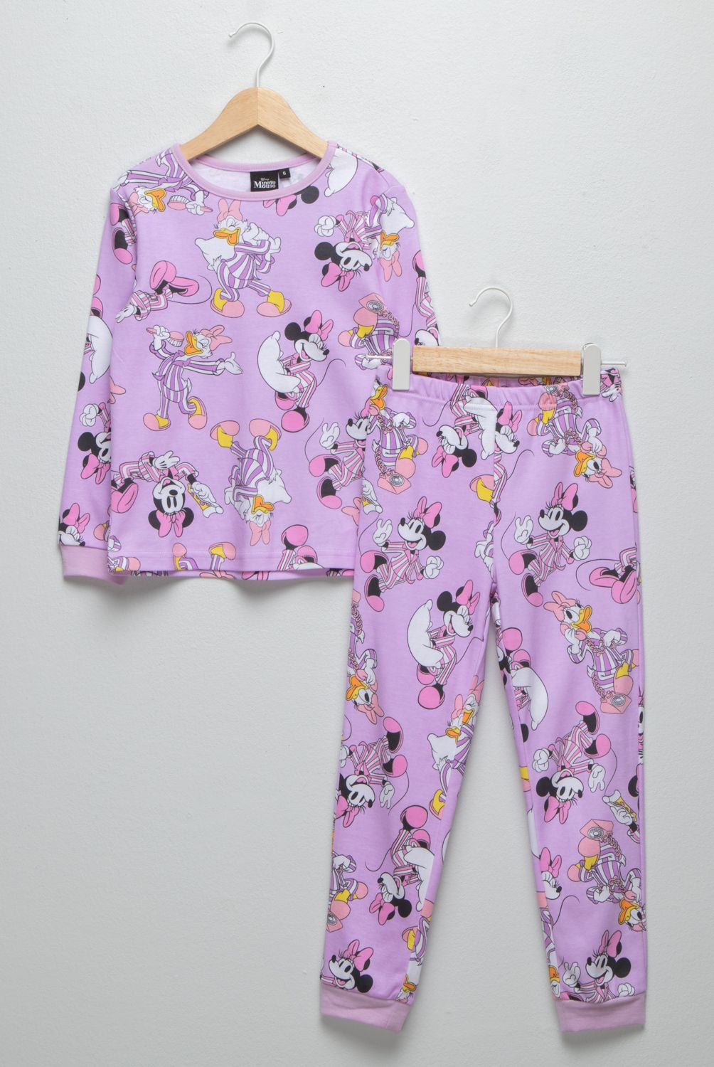 MINNIE - Conjunto Pijama Niña Algodón Minnie