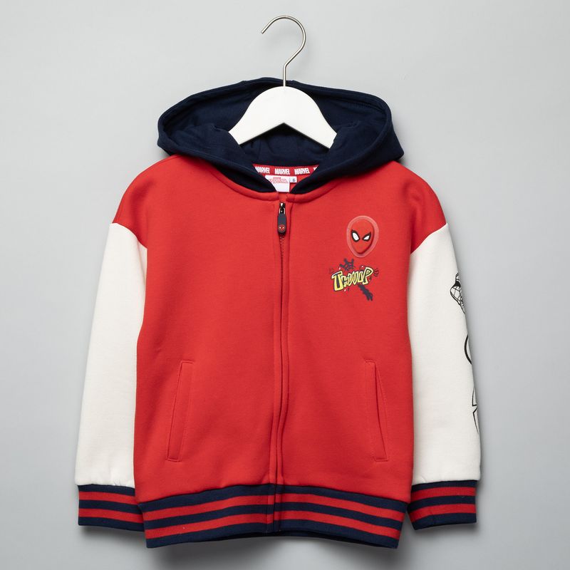MARVEL - Polerón Bomber Algodón Niño Marvel