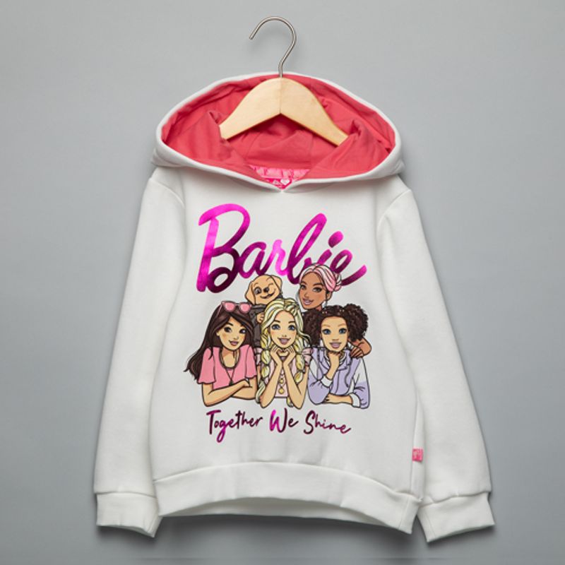 BARBIE - Polerón Algodón Niña Barbie