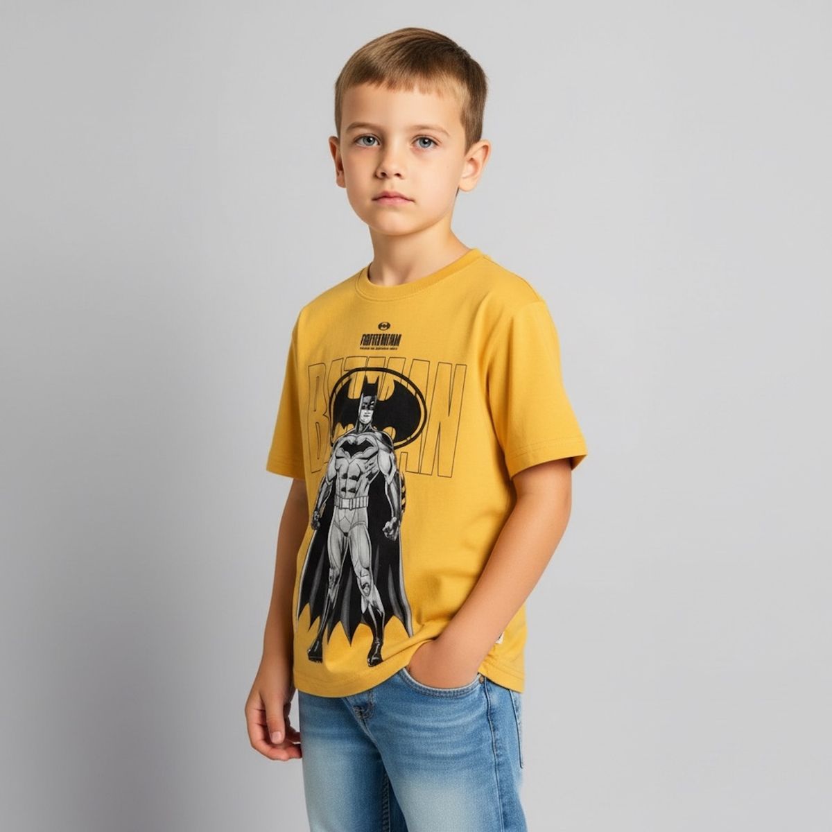 DC ORIGINALS - Polera Algodón Niño Batman