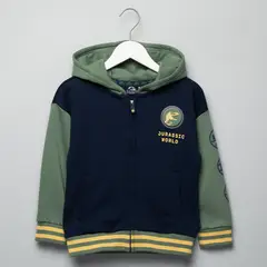 JURASSIC WORLD - Polerón Bomber Algodón Niño