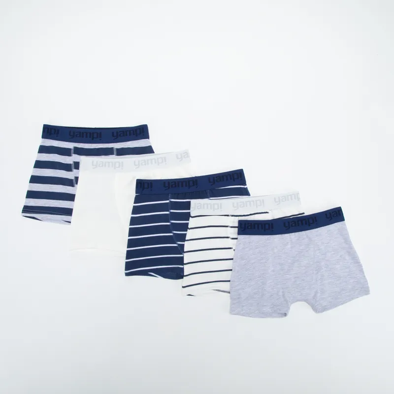 YAMP - Pack 5 Boxer Algodón Niño Yamp