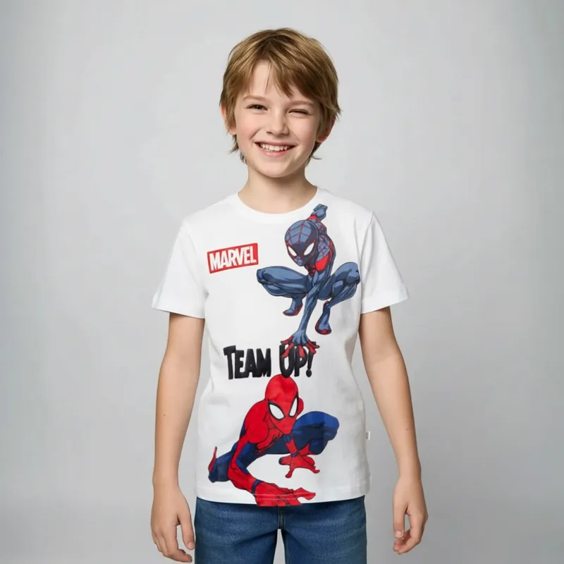 MARVEL - Polera Algodón Niño Marvel