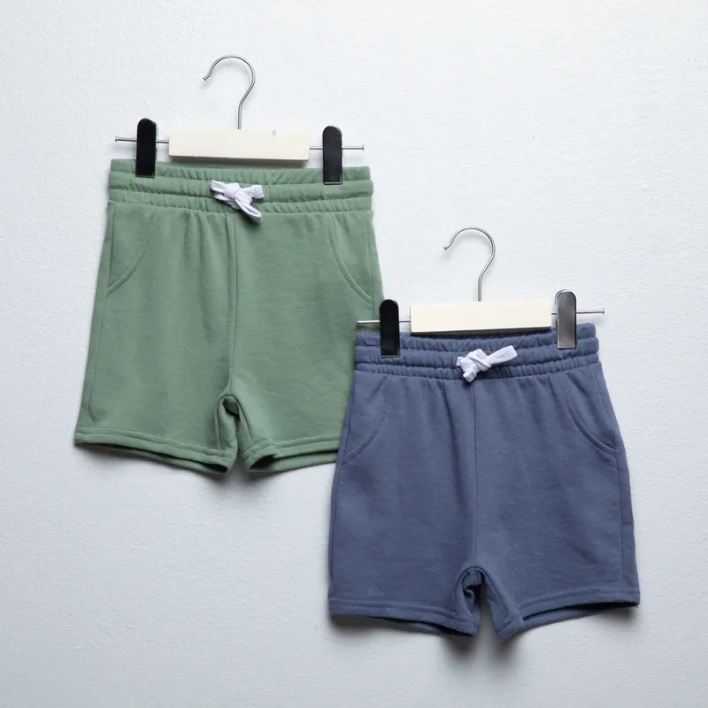 YAMP - Pack 2 Shorts Bebé Niño Algodón Yamp