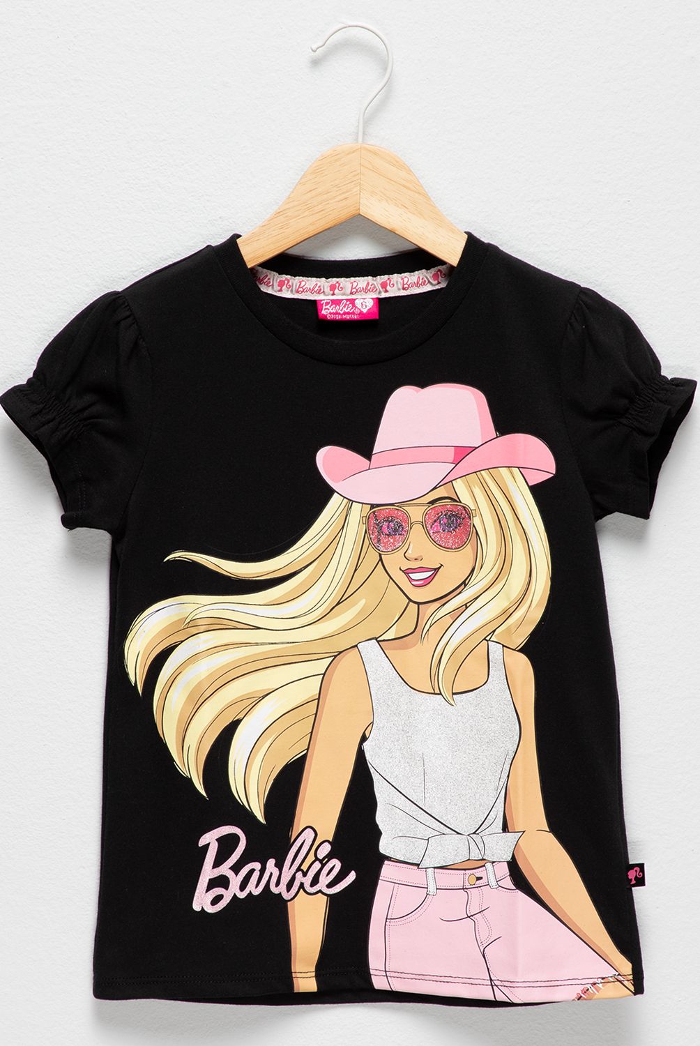 BARBIE - Polera Algodón Niña Barbie