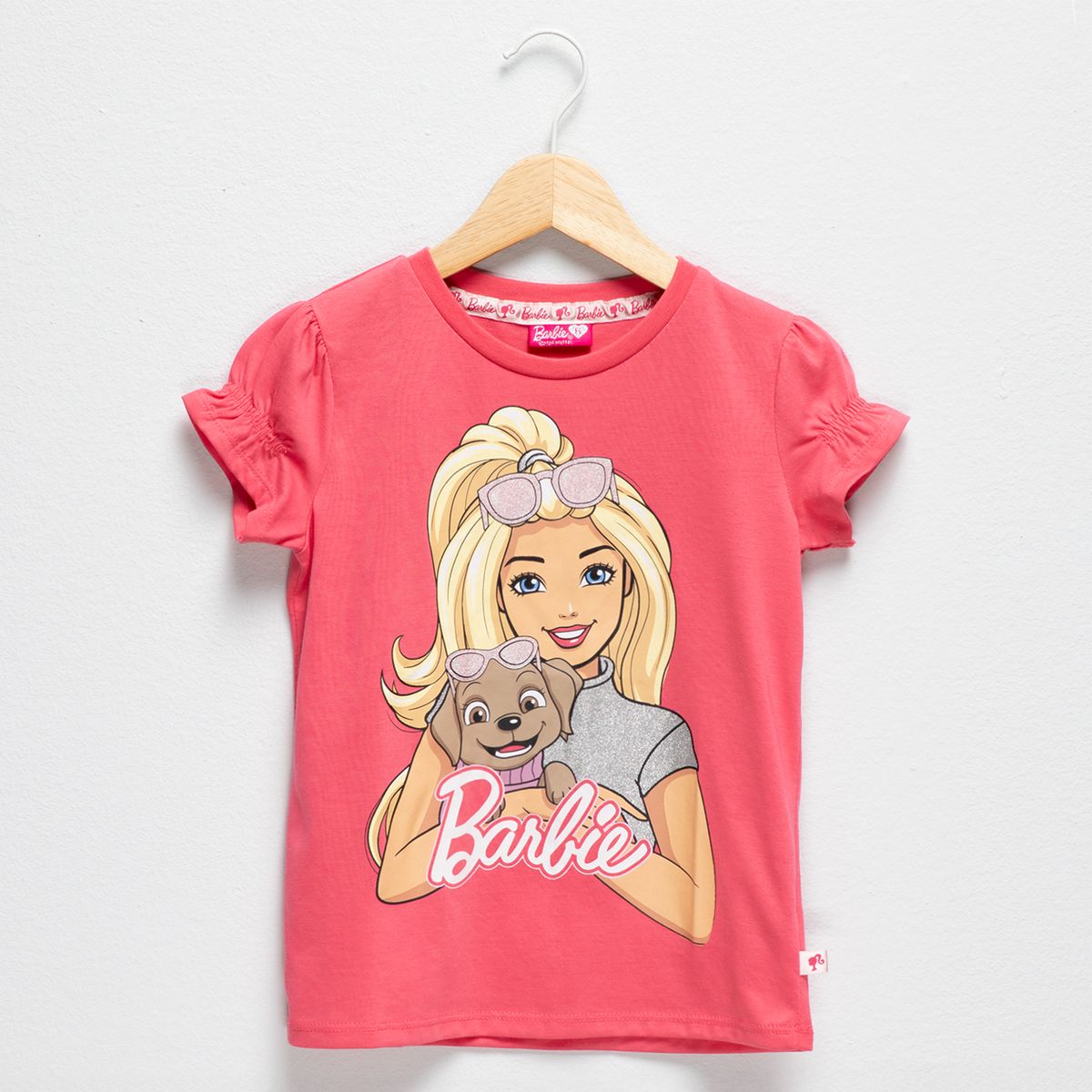 BARBIE - Polera Algodón Niña Barbie