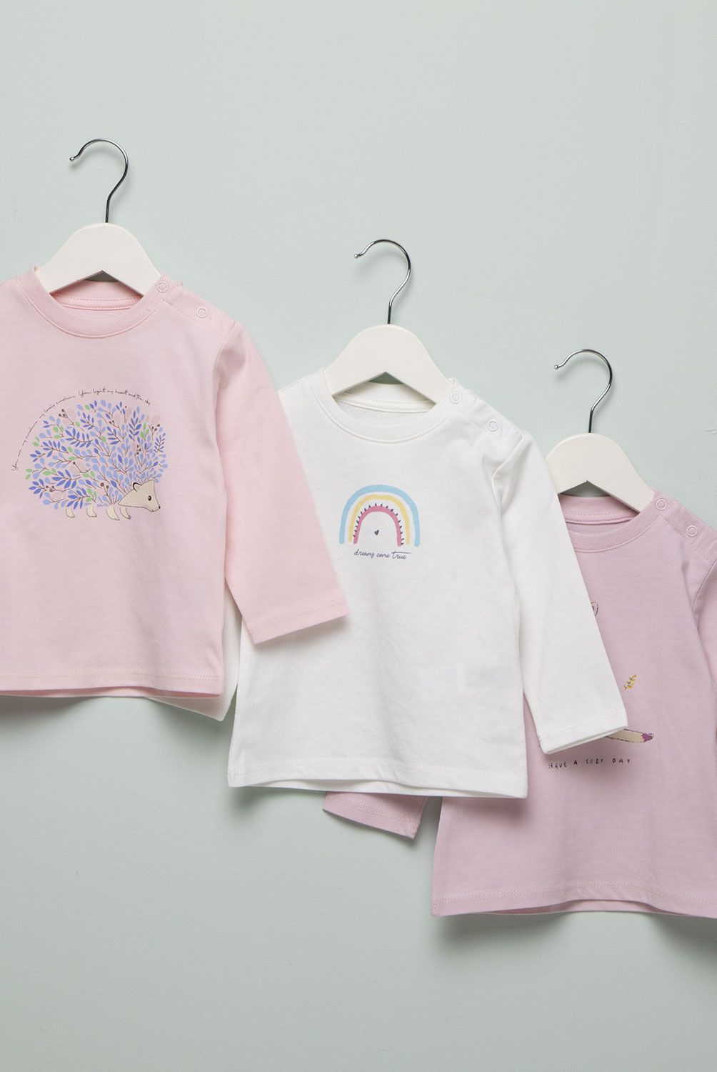 YAMP - Pack 3 Poleras Bebé Niña Yamp