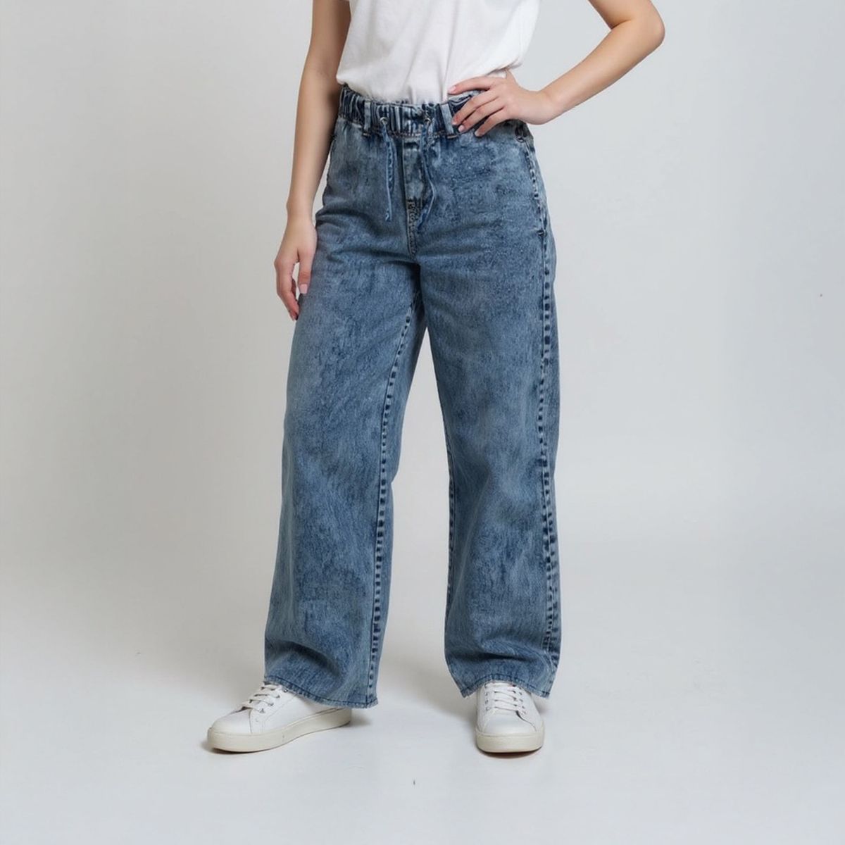 ELEVEN - Jeans Wide Leg Niña 100% Algodón Eleven