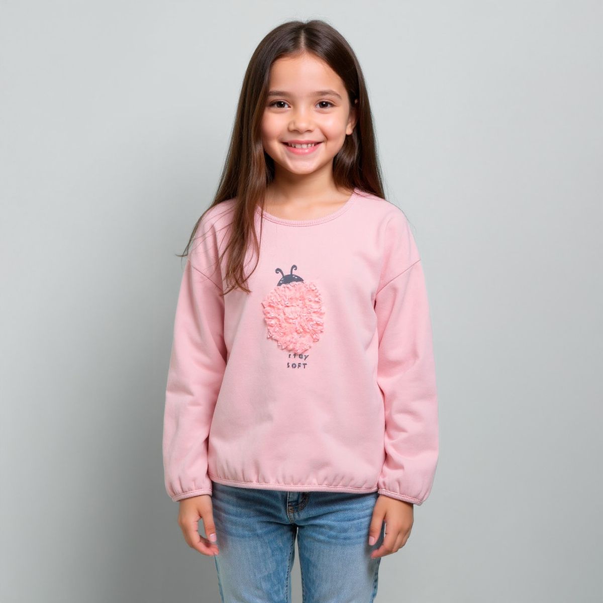 YAMP - Polerón Niña Algodón Yamp