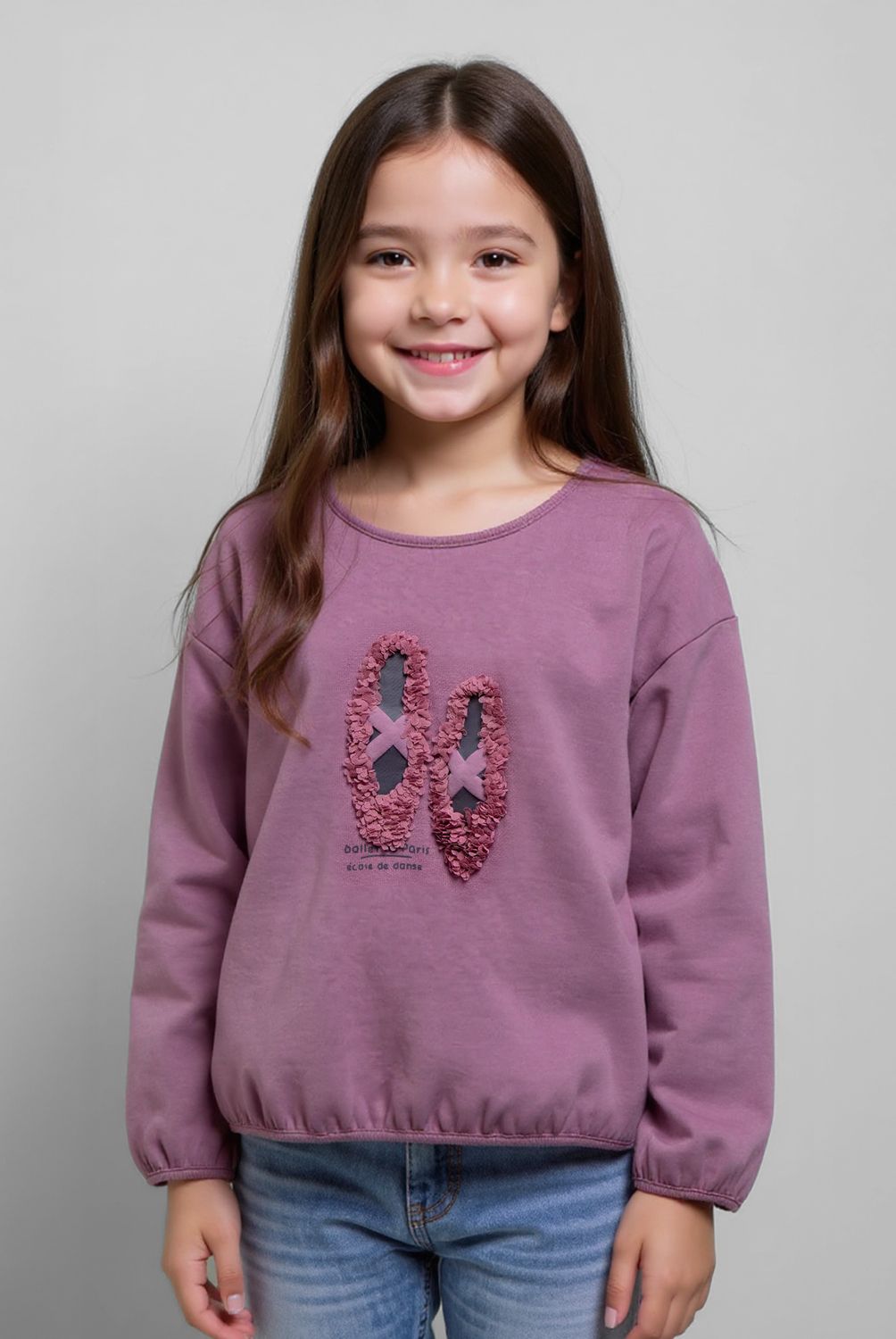 YAMP - Polerón Niña Algodón Yamp