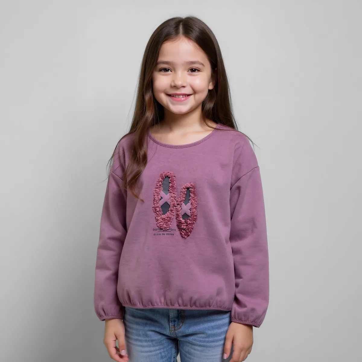 YAMP - Polerón Niña Algodón Yamp