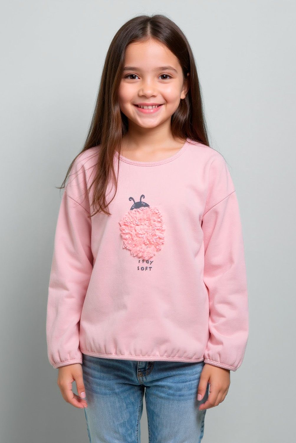 YAMP - Polerón Niña Algodón Yamp