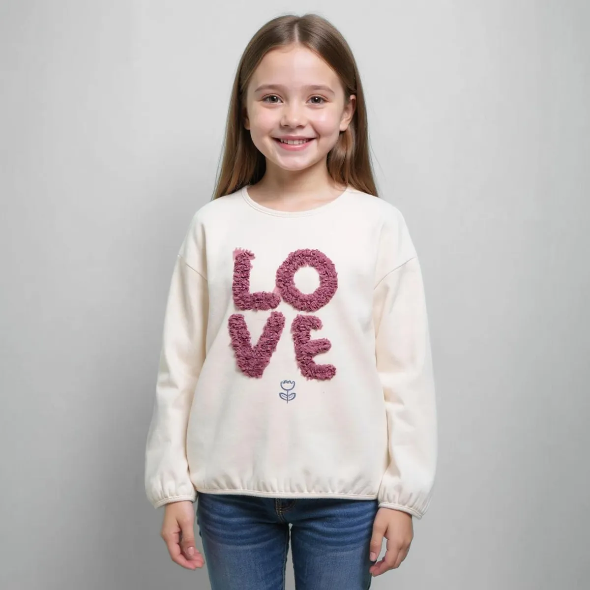 YAMP - Polerón Niña Algodón Yamp