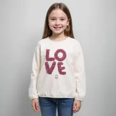 YAMP - Polerón Niña Algodón