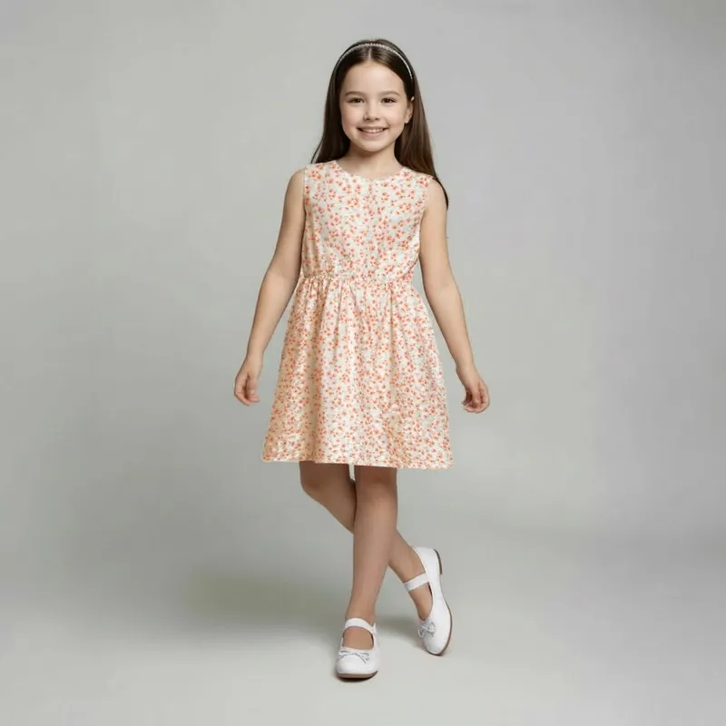 YAMP - Vestido Niña Algodón Yamp