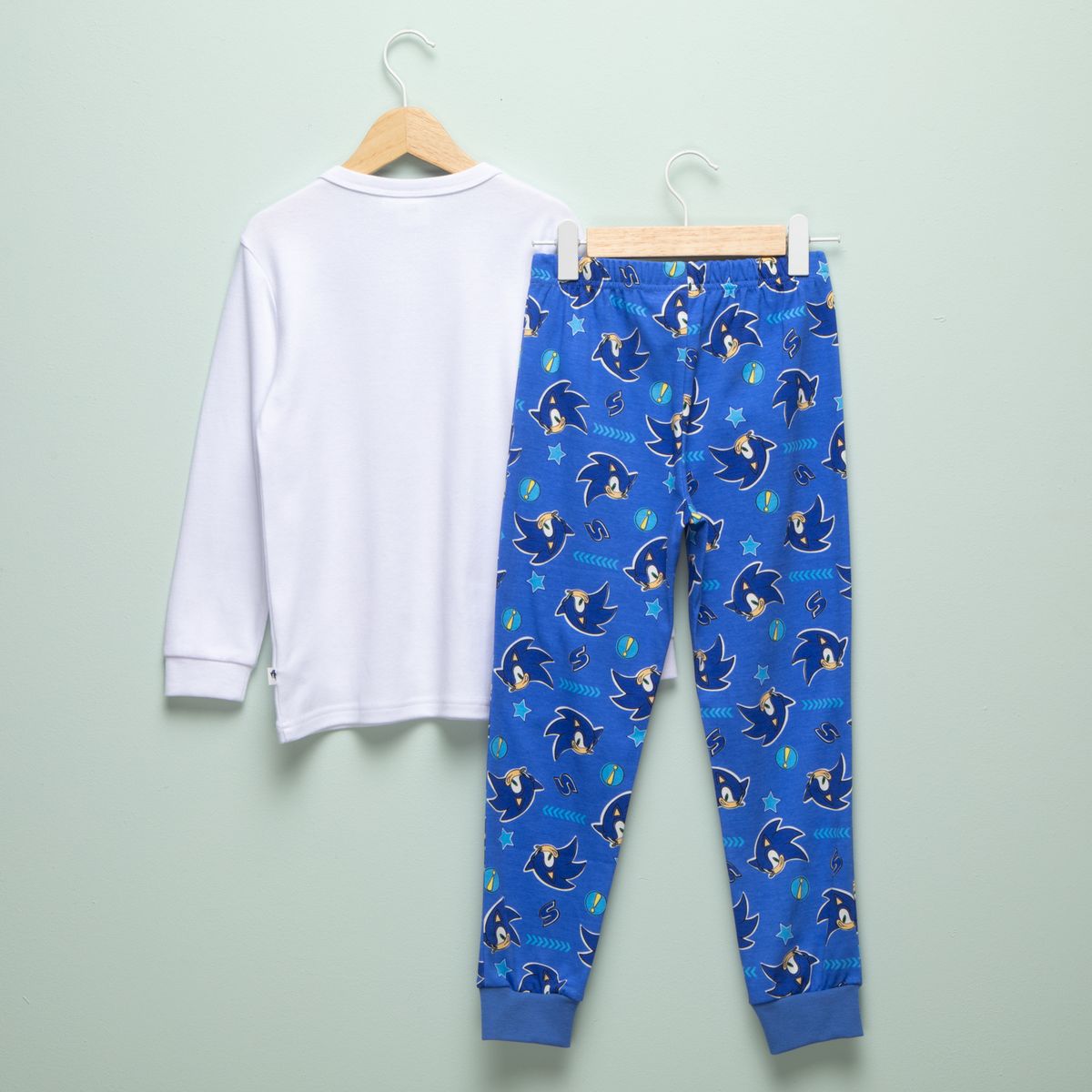 SONIC - Conjunto Pijama Niño Algodón Sonic