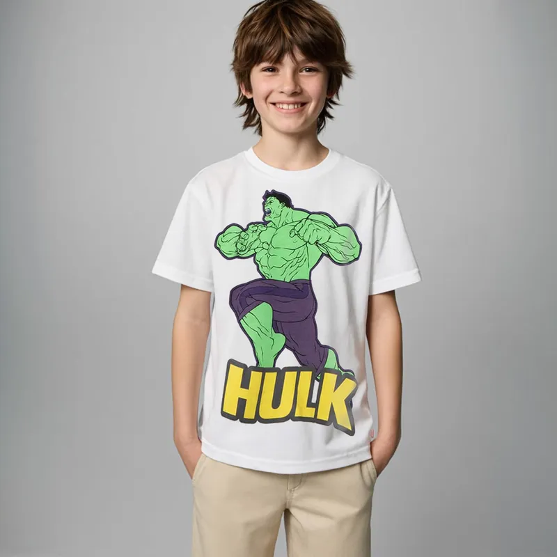 AVENGERS - Polera Algodón Niño Avengers