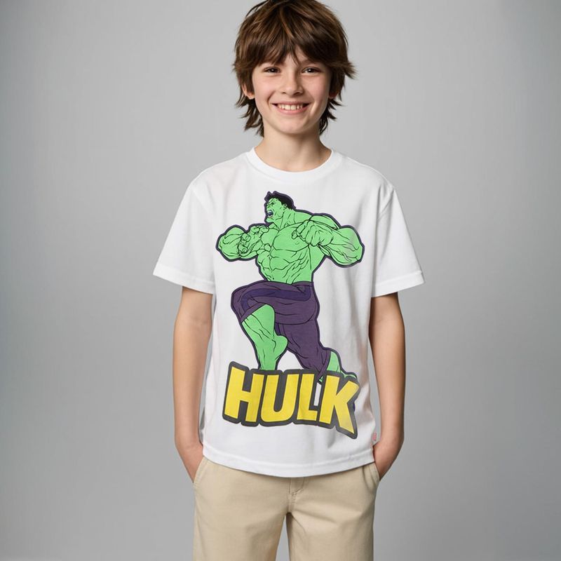 AVENGERS - Polera Algodón Niño Avengers