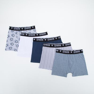 Imagen 1 del producto Pack 5 Boxer Algodón Niño