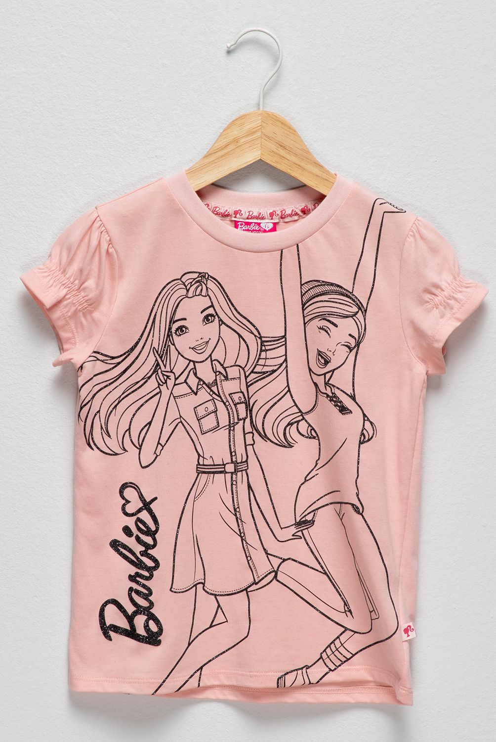 BARBIE - Polera Algodón Niña Barbie