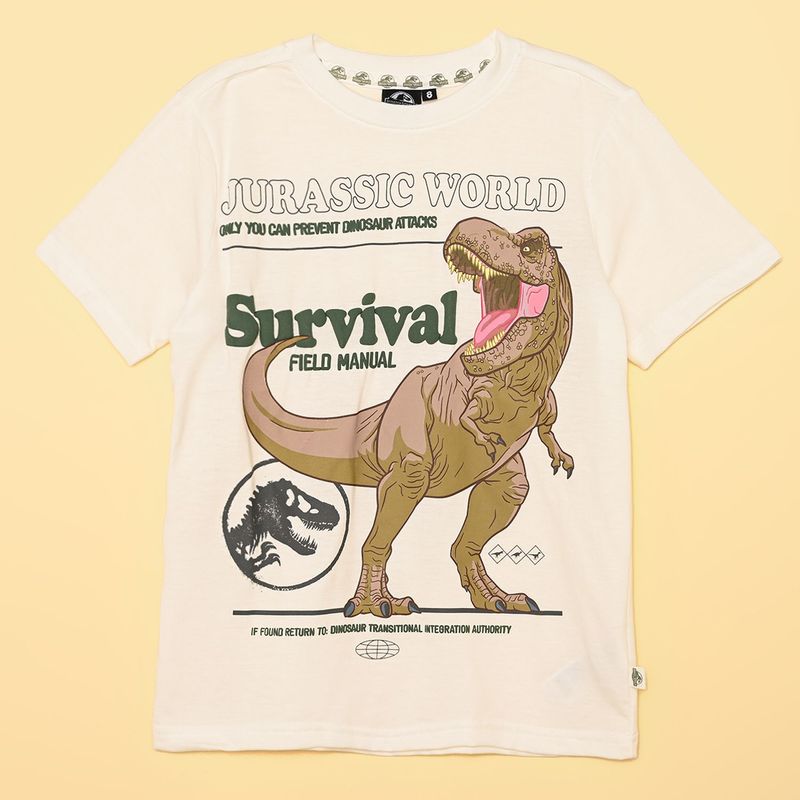 JURASSIC WORLD - Polera Algodón Niño Jurassic World