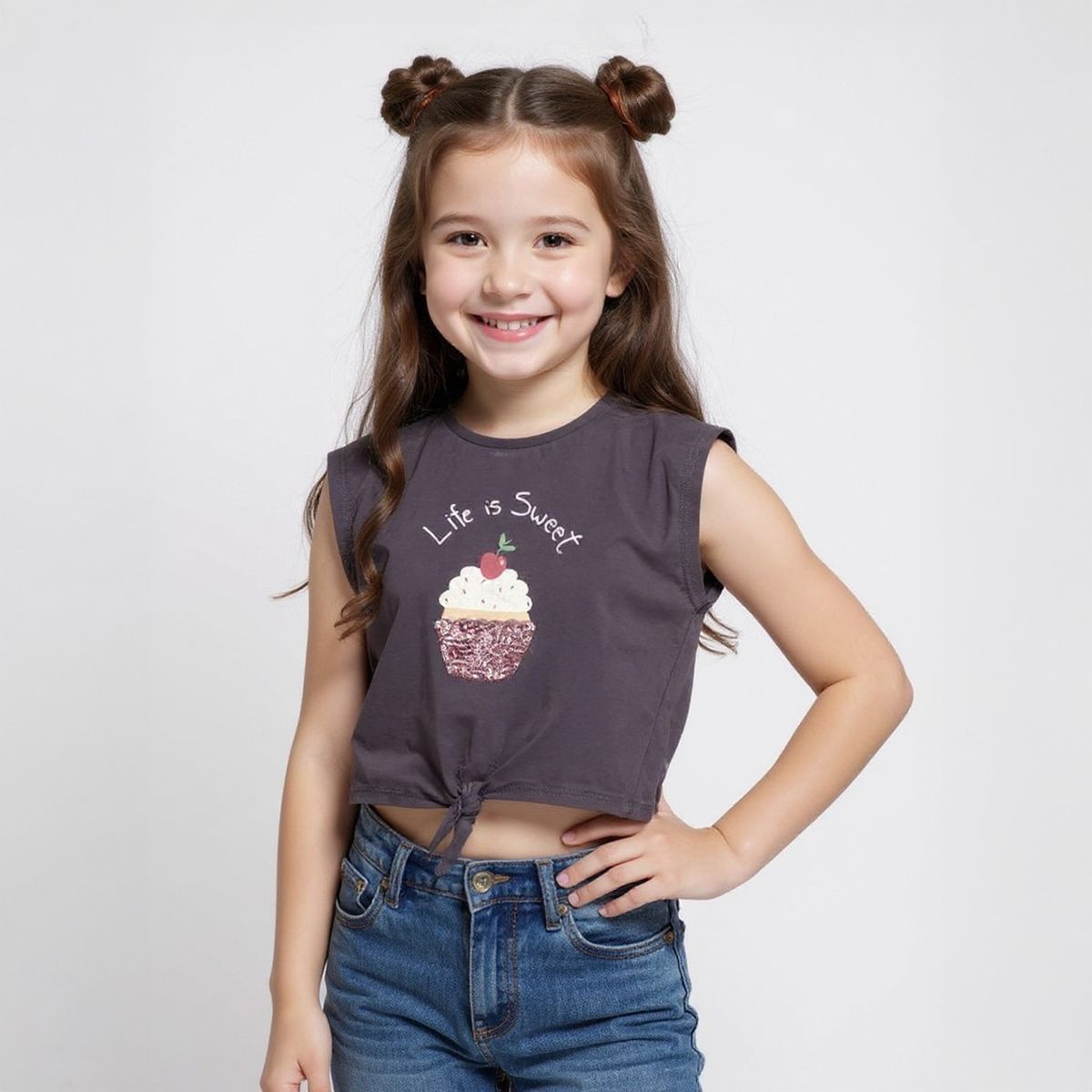 YAMP - Polera Algodón Niña Yamp