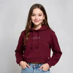 ELEVEN - Polerón Niña Algodón