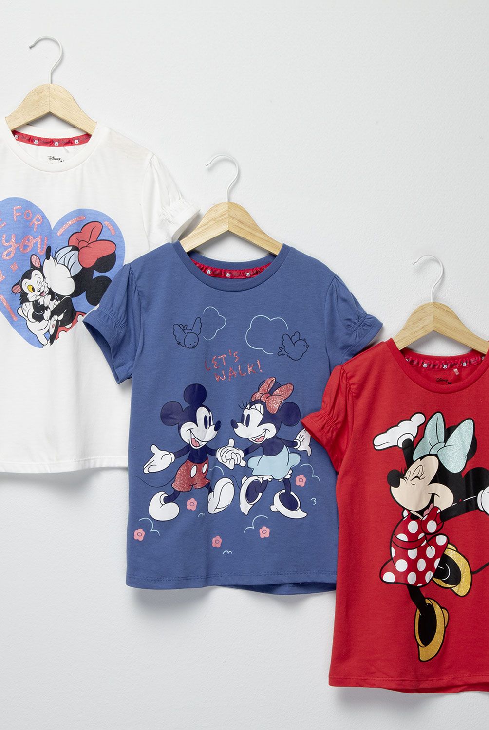 MINNIE - Pack de 3 Poleras Niña Minnie