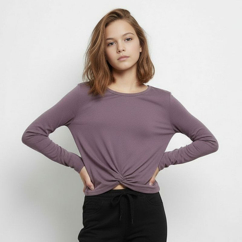 DIADORA - Polera Deportiva Niña Diadora