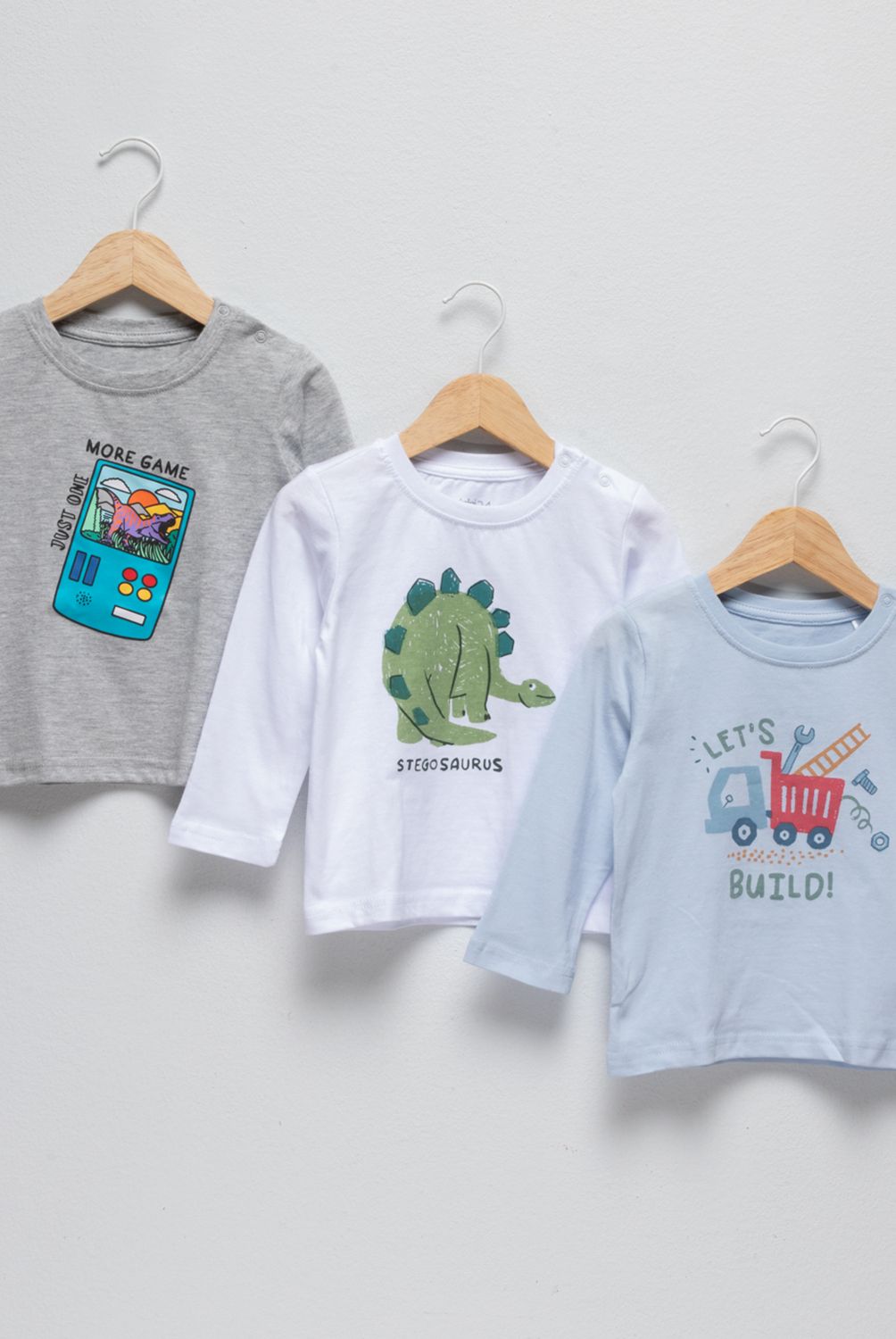 YAMP - Pack 3 Poleras Bebé Niño Yamp