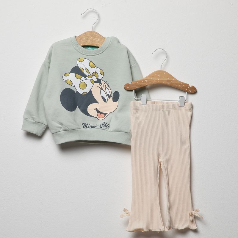 MINNIE - Conjunto Algodón Bebé Niña Minnie