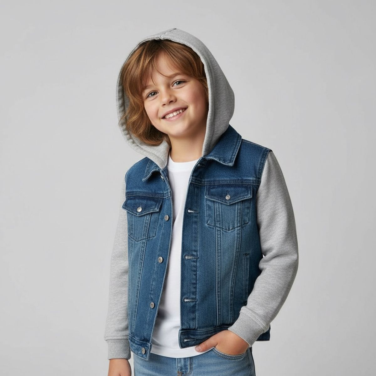 YAMP - Chaqueta Jeans Niño Yamp