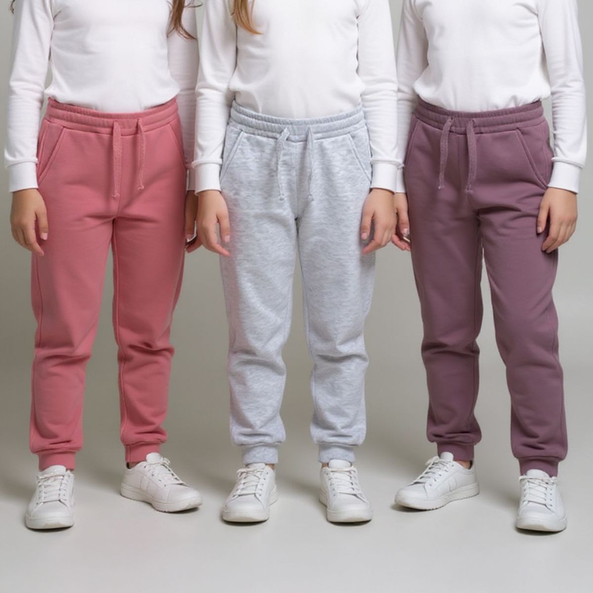 YAMP - Pack 3 Buzos Niña Algodón Yamp