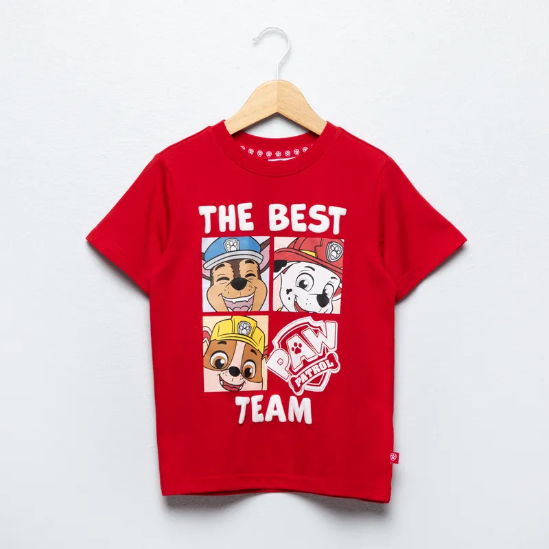 PAW PATROL - Polera Algodón Niño Paw Patrol