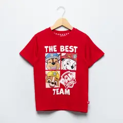 PAW PATROL - Polera Algodón Niño