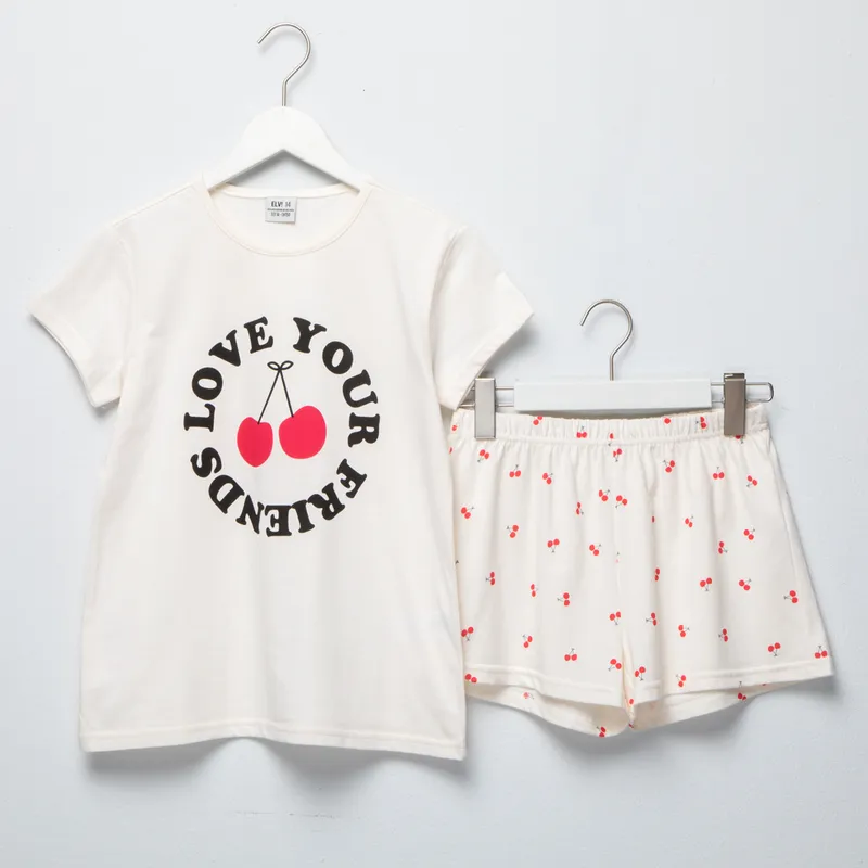 ELEVEN - Conjunto Pijama Niña Algodón Eleven