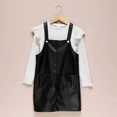 YAMP - Conjunto Jardinera + Polera Niña
