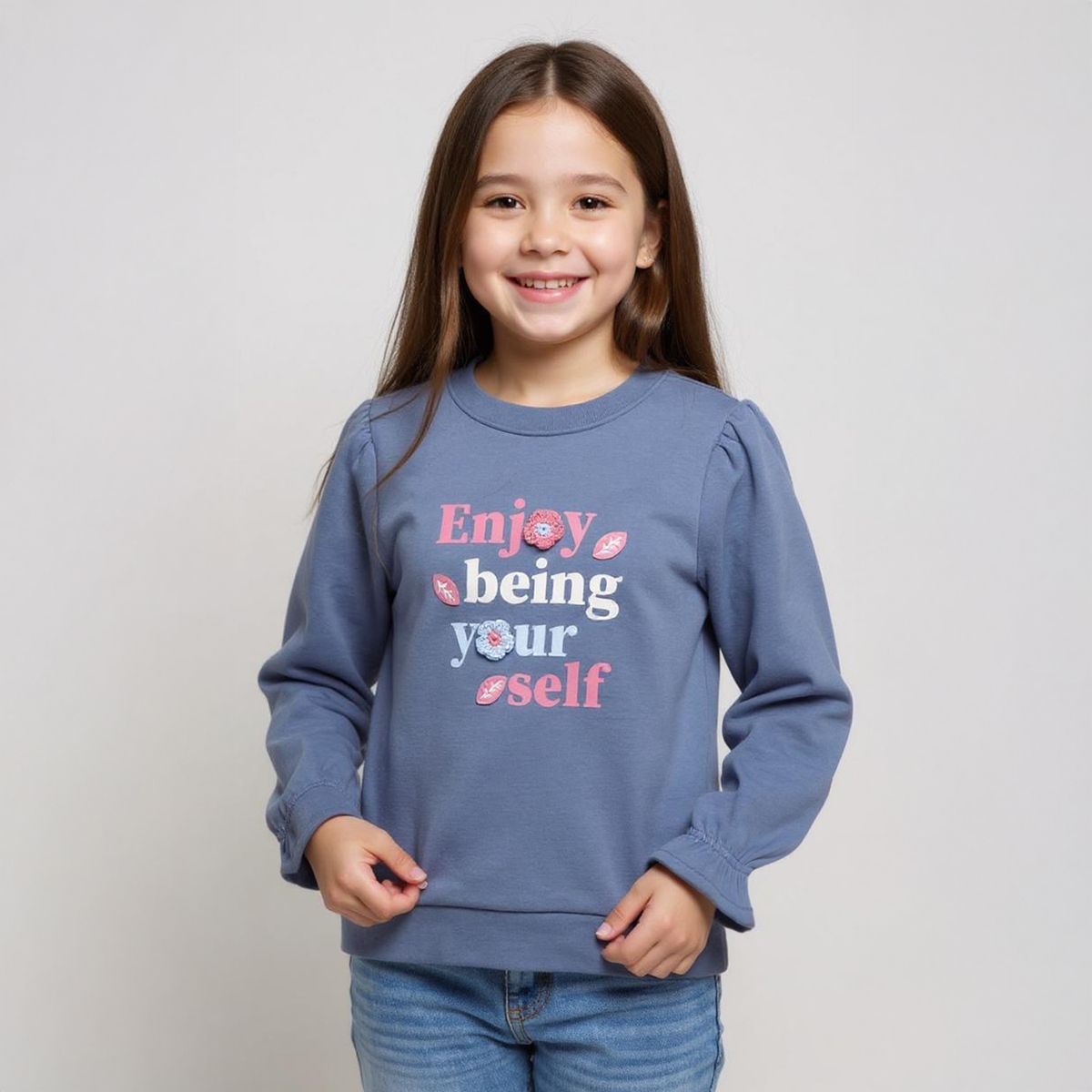 YAMP - Polerón Niña Algodón Yamp