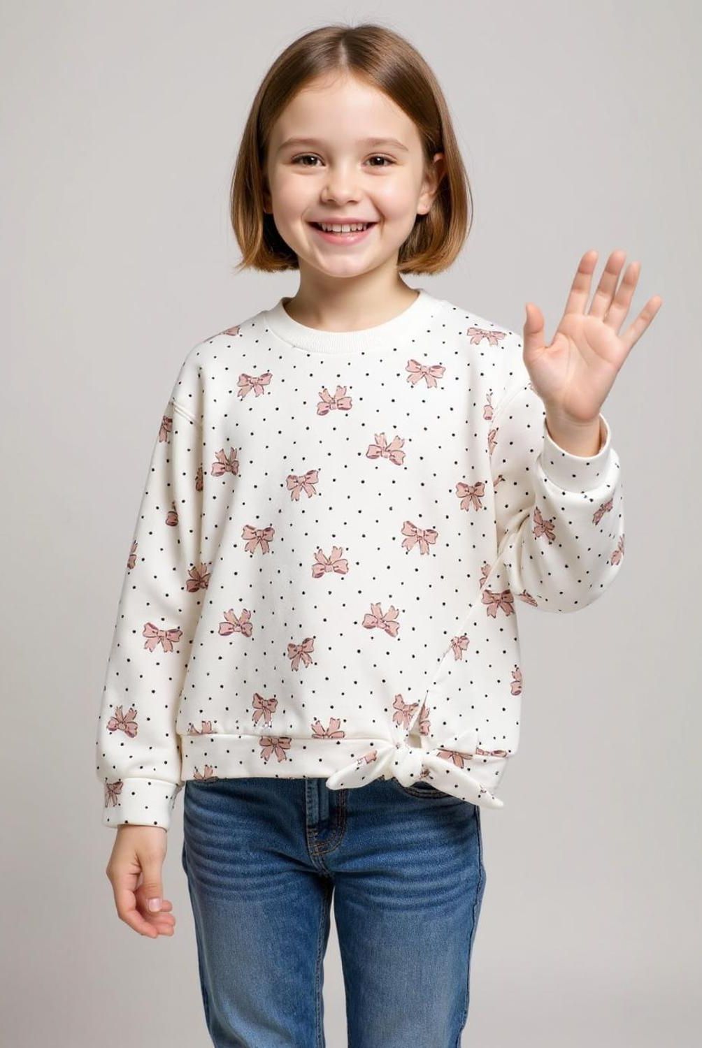 YAMP - Polerón Niña Algodón Yamp