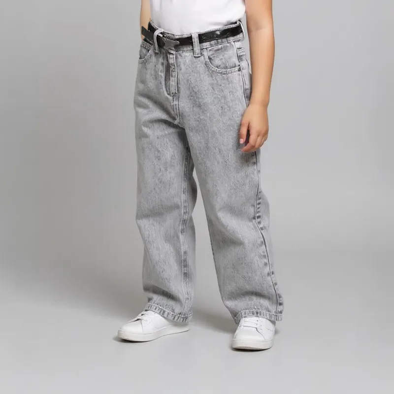 YAMP - Jeans Con Cinturon Niña Yamp